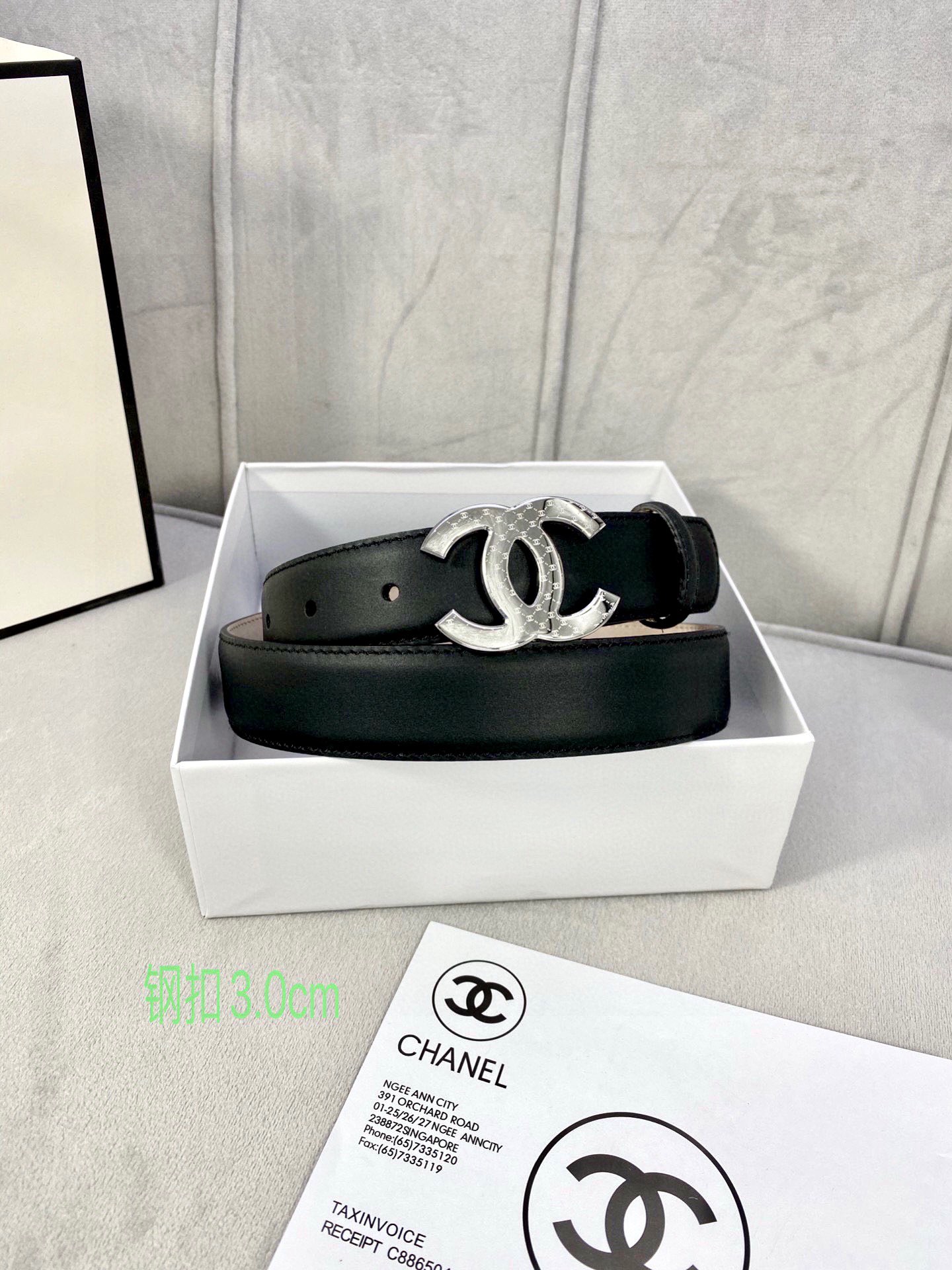 Chanel Leather Belts 1:1 Mirror Version