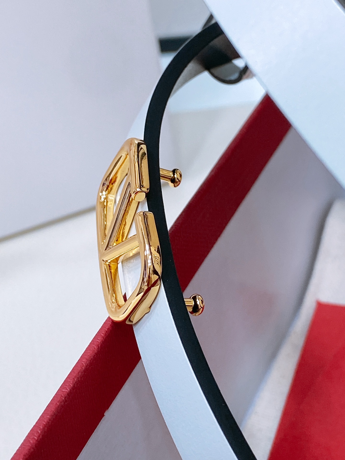 Valentino Leather Belts 1:1 Mirror Version