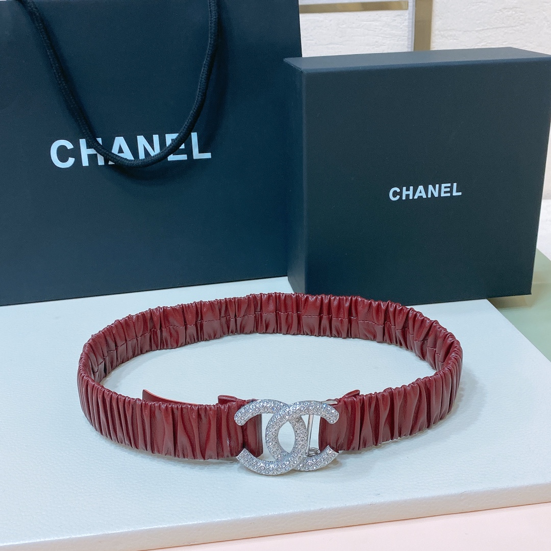 Chanel Leather Belts 1:1 Mirror Version