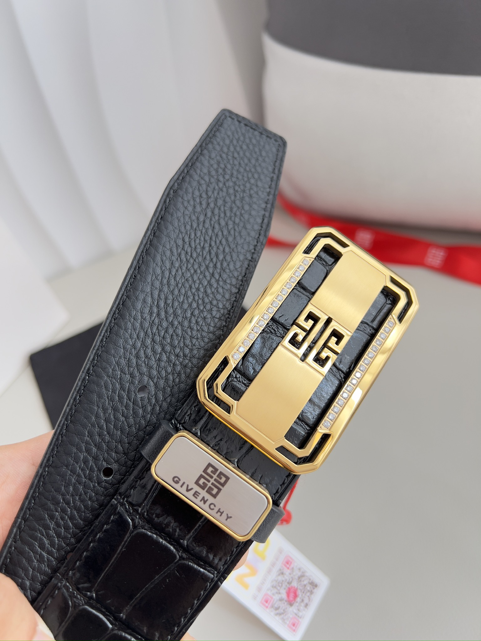 Givenchy Leather Belts 1:1 Mirror Version