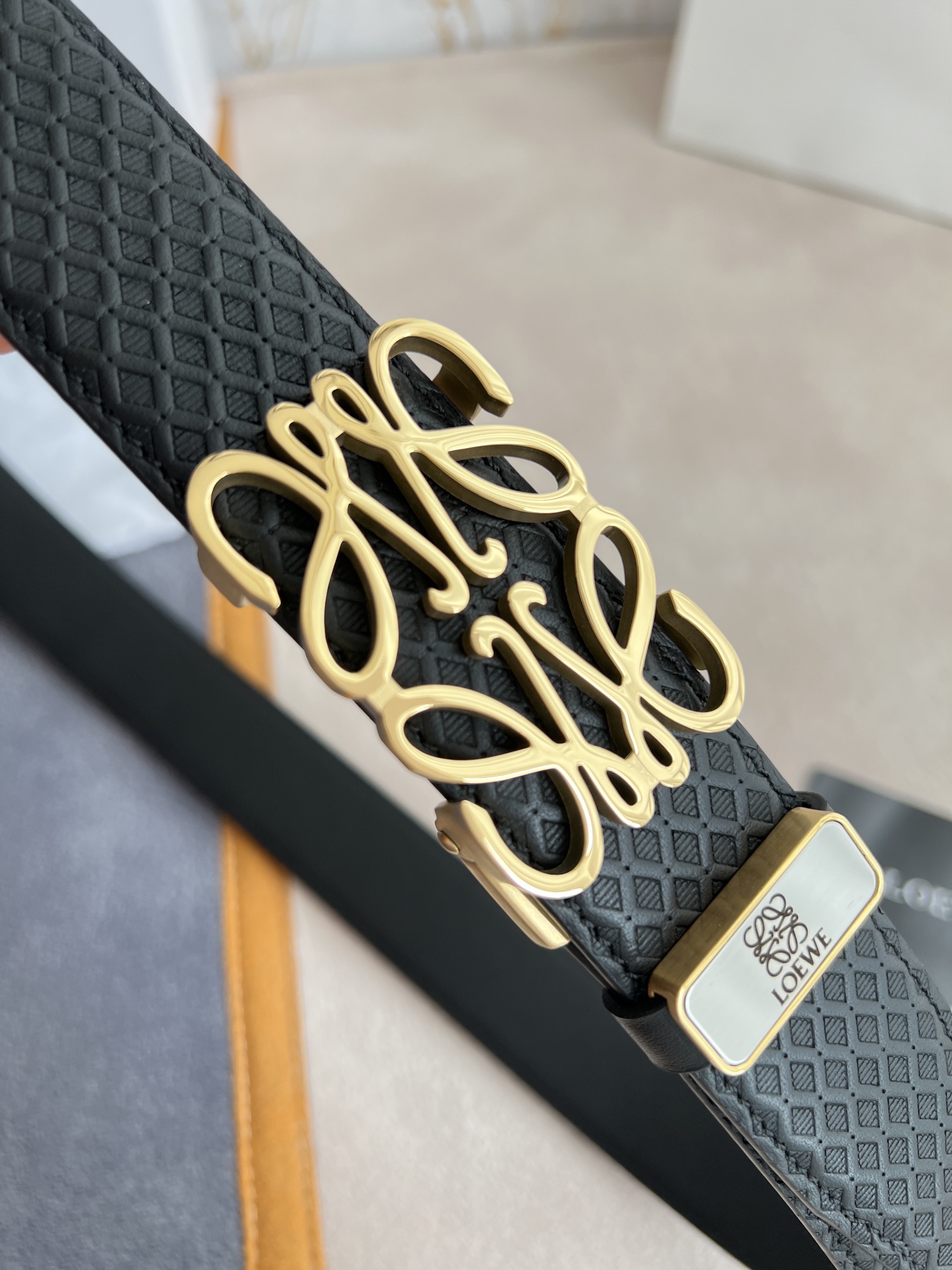 Loewe Leather Belts 1:1 Mirror Version