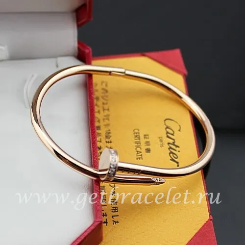 Cheap Cartier Juste Un Clou Bracelet Pink Gold Diamonds B6039015