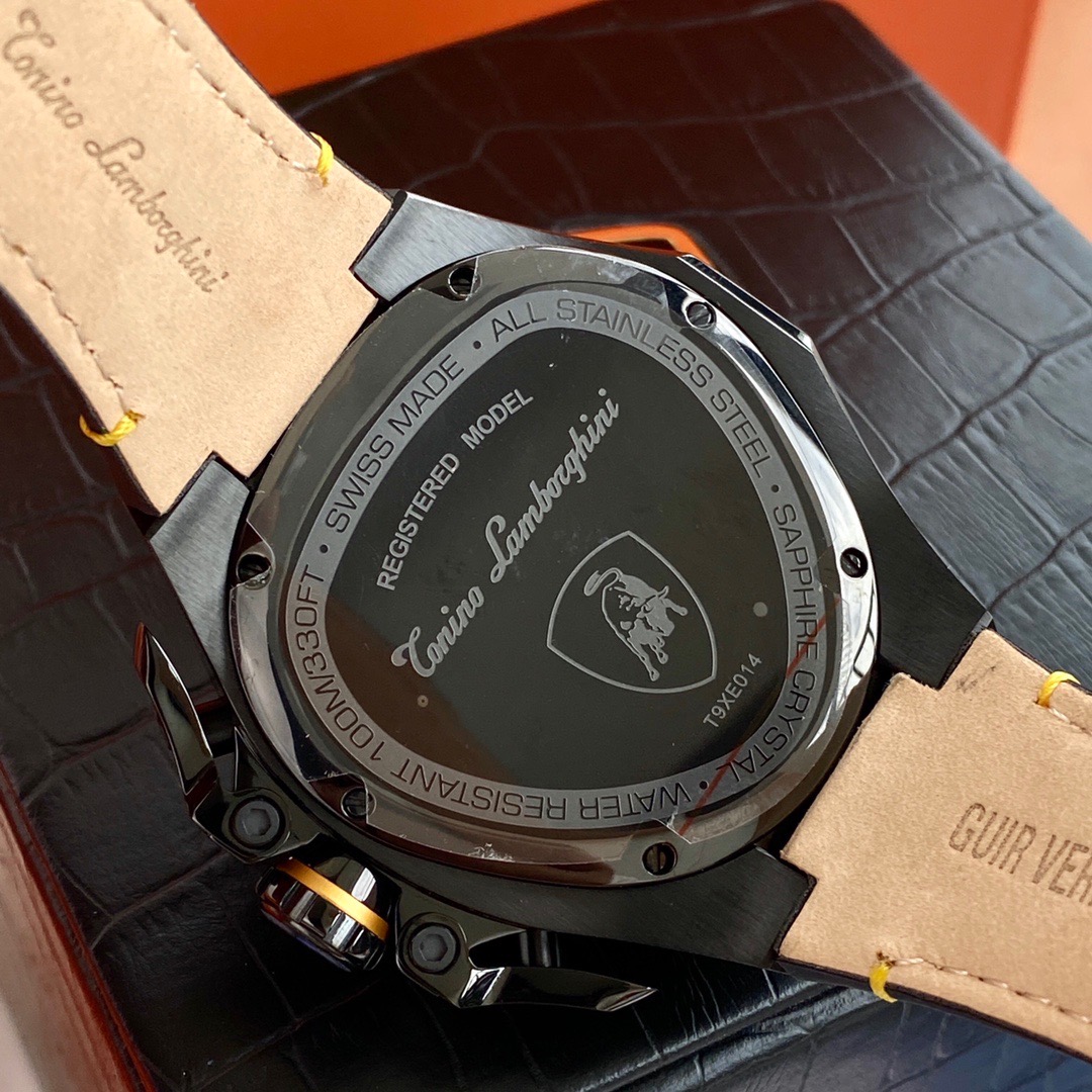 Tonino Lamborghini New Spyder Chronograph Black / Yellow