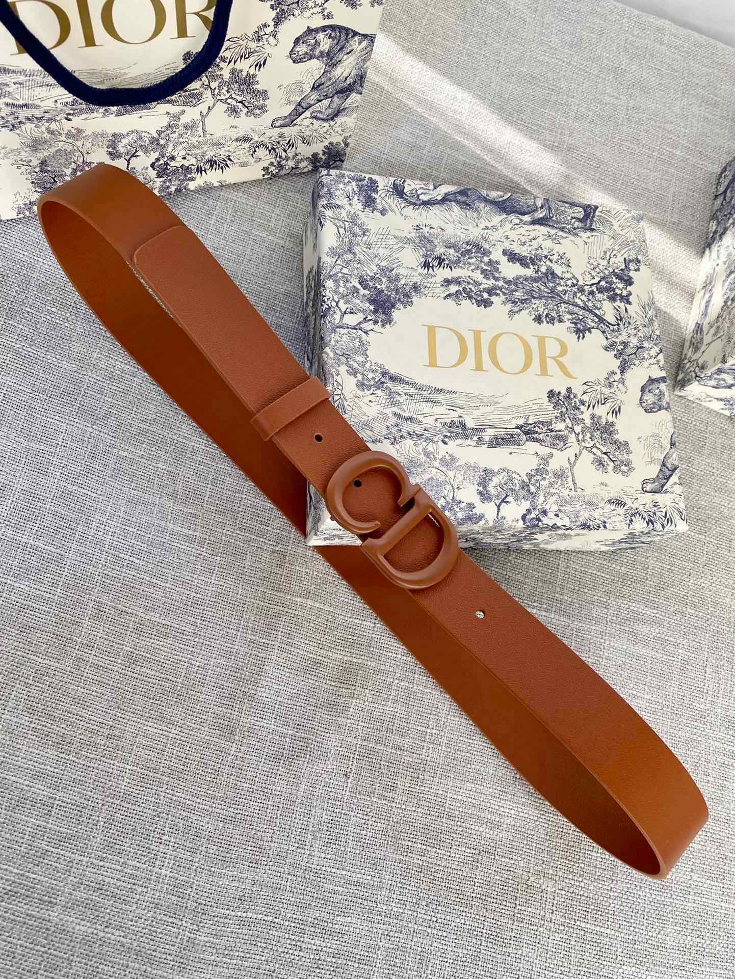 Dior Leather Belts 1:1 Mirror Version