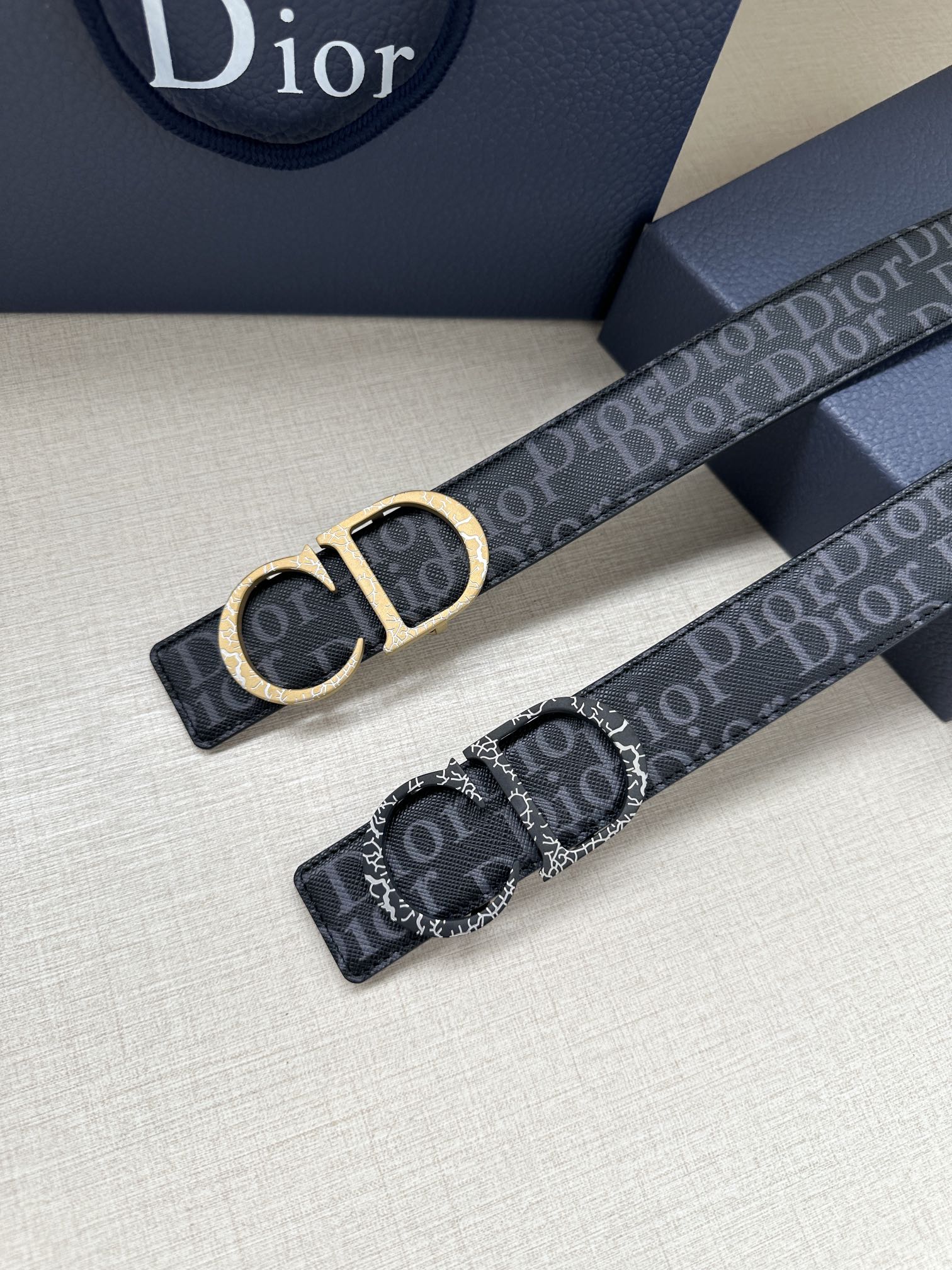Dior Leather Belts 1:1 Mirror Version