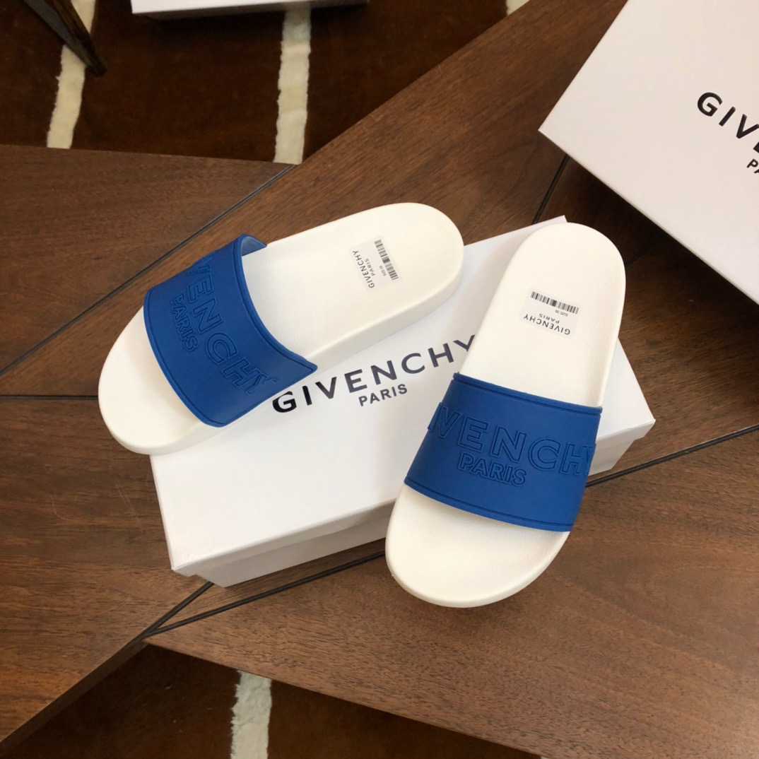 Givenchy Rubber Logo flip-flops Slide Sandal(Replica)