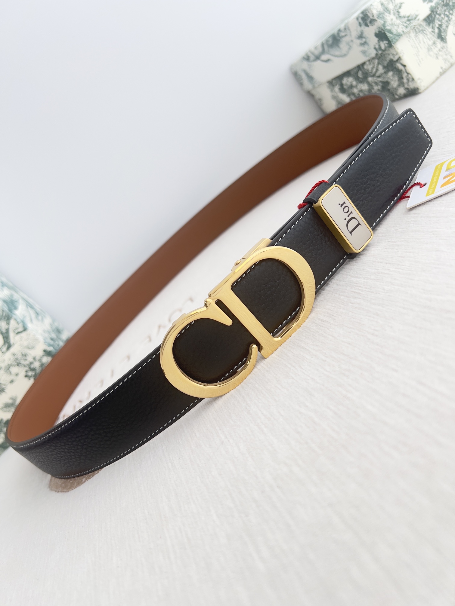 Dior Leather Belts 1:1 Mirror Version