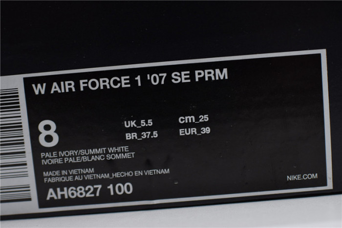 Nike Air Force 1 Womens Jelly Swoosh AH6827-100