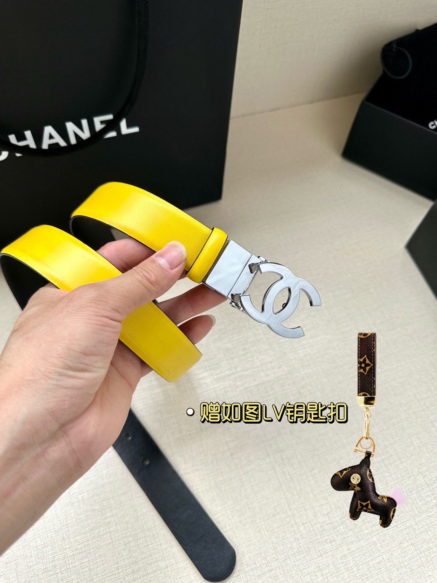 Chanel Leather Belts 1:1 Mirror Version