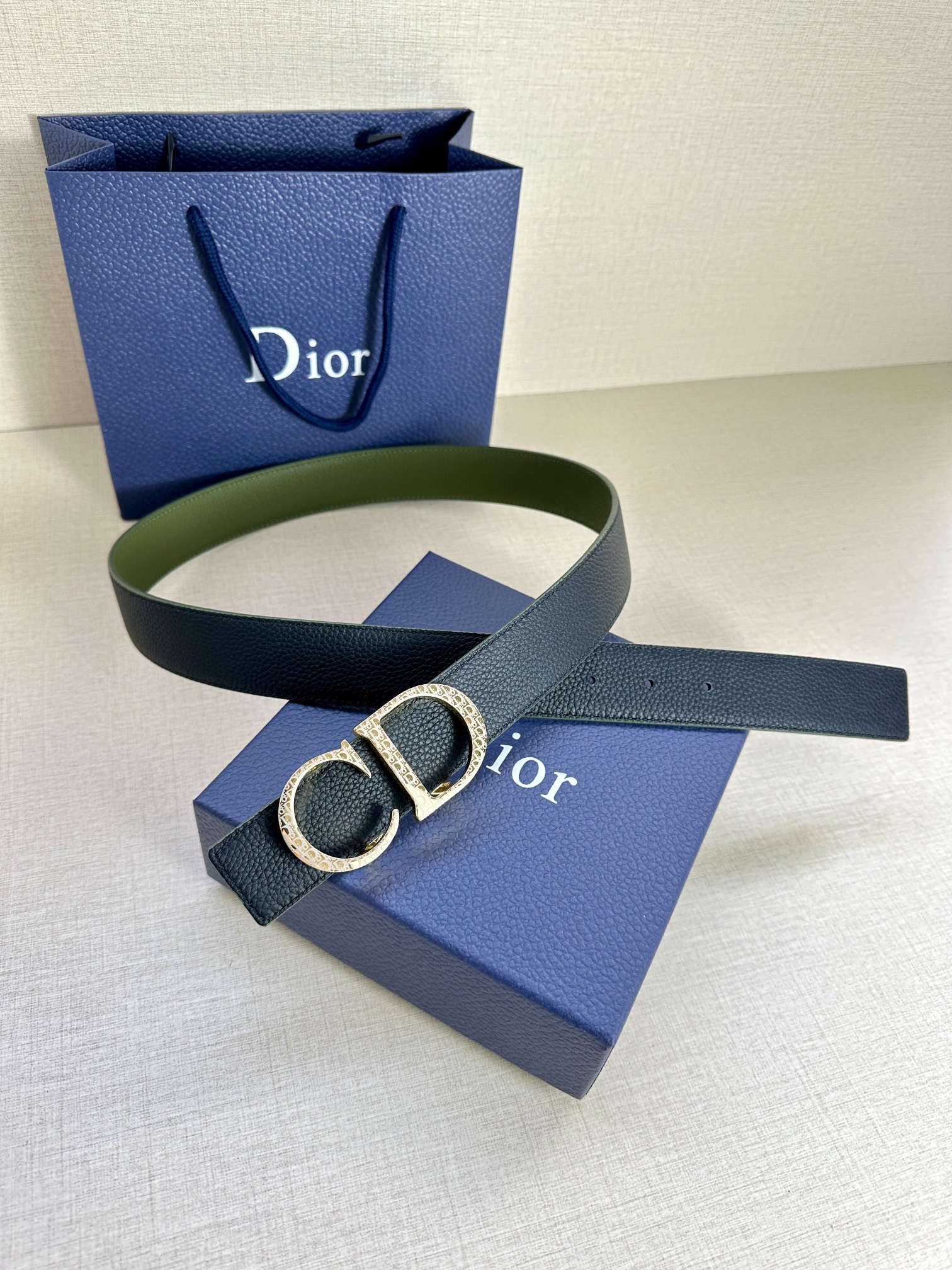 Dior Leather Belts 1:1 Mirror Version