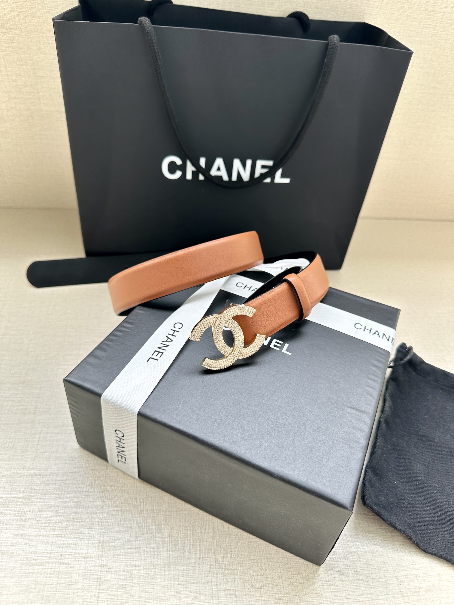 Chanel Leather Belts 1:1 Mirror Version