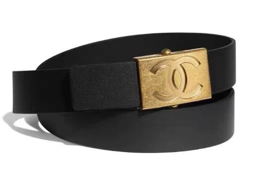 Chanel Belt With Ribbon Buckle Black Women Belt 30MM