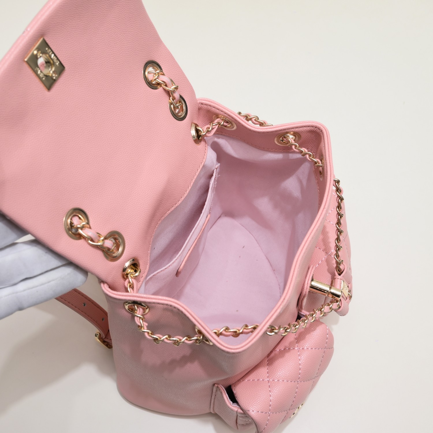 Chanel 23k Small backpack Backpack Bag Handbag