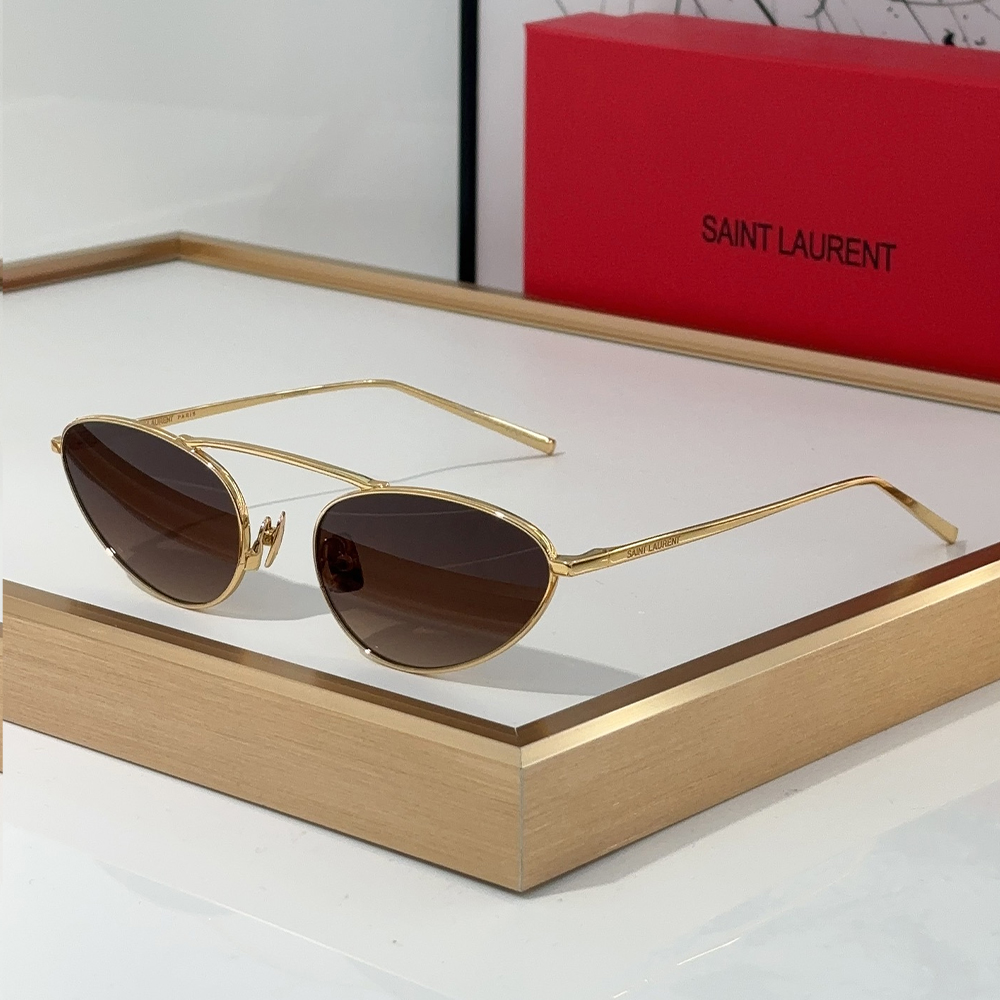 Saint Laurent YSL Metal Blackout anti-UV Sunglasses Top Quality（Replica）