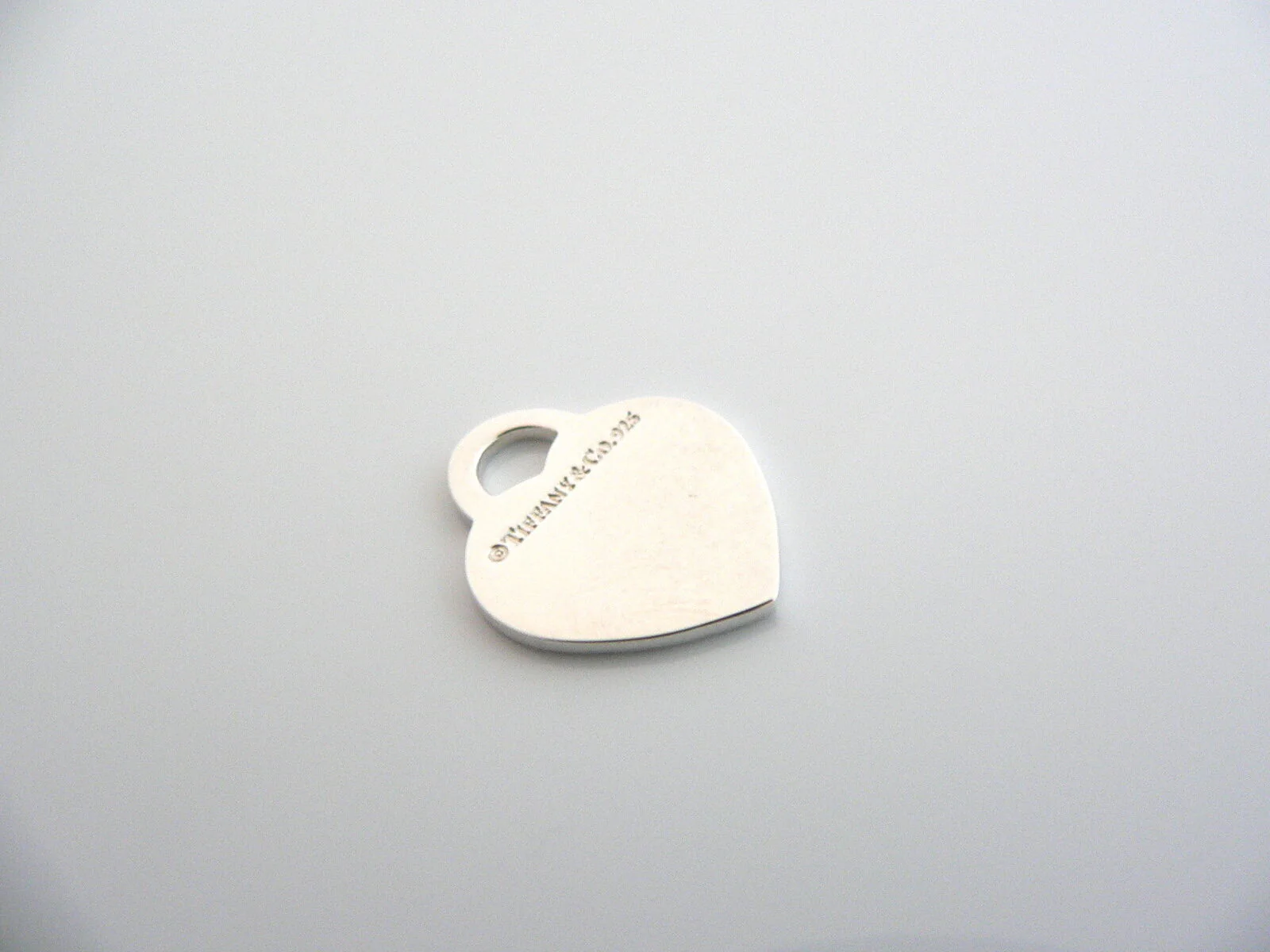 Tiffany & Co Return Blue Enamel Heart Pendant Charm 4 Necklace Bracelet Gift Art