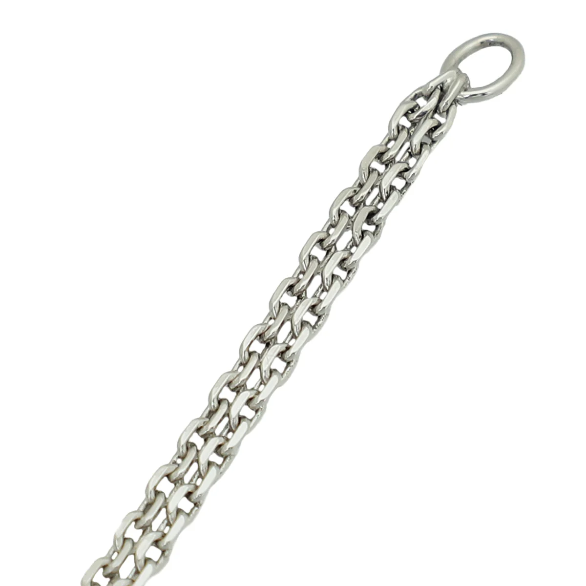 Chopard 18K White Gold Diamond Happy Emotion Large Model Necklace