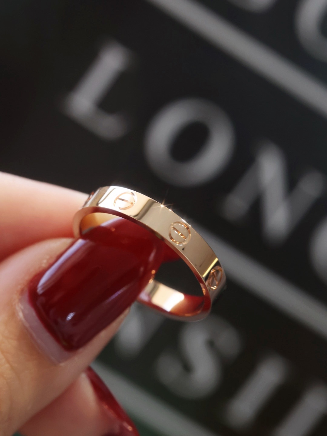 CARTIER LOVE WEDDING BAND