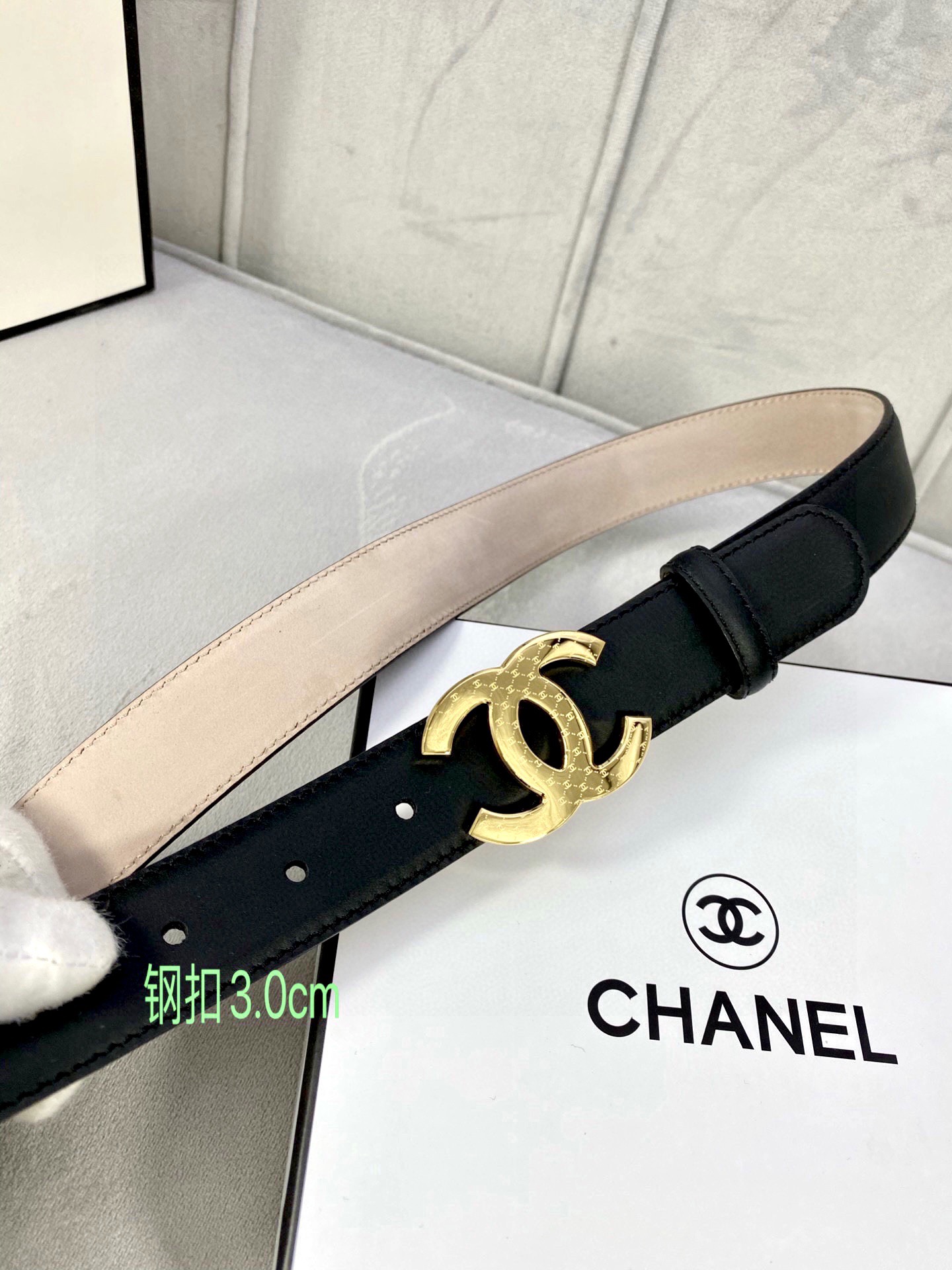 Chanel Leather Belts 1:1 Mirror Version