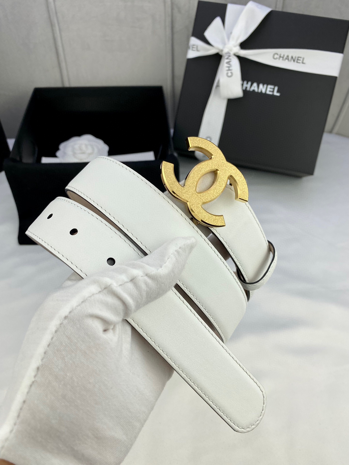 Chanel Leather Belts 1:1 Mirror Version