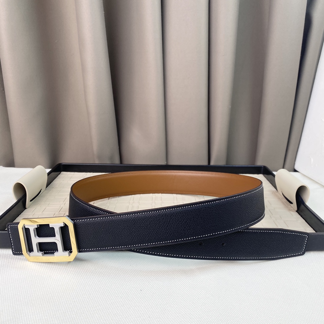 Hermes Leather Belts 1:1 Mirror Version