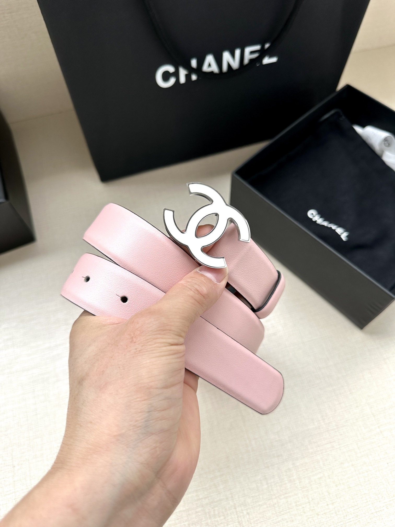 Chanel Leather Belts 1:1 Mirror Version