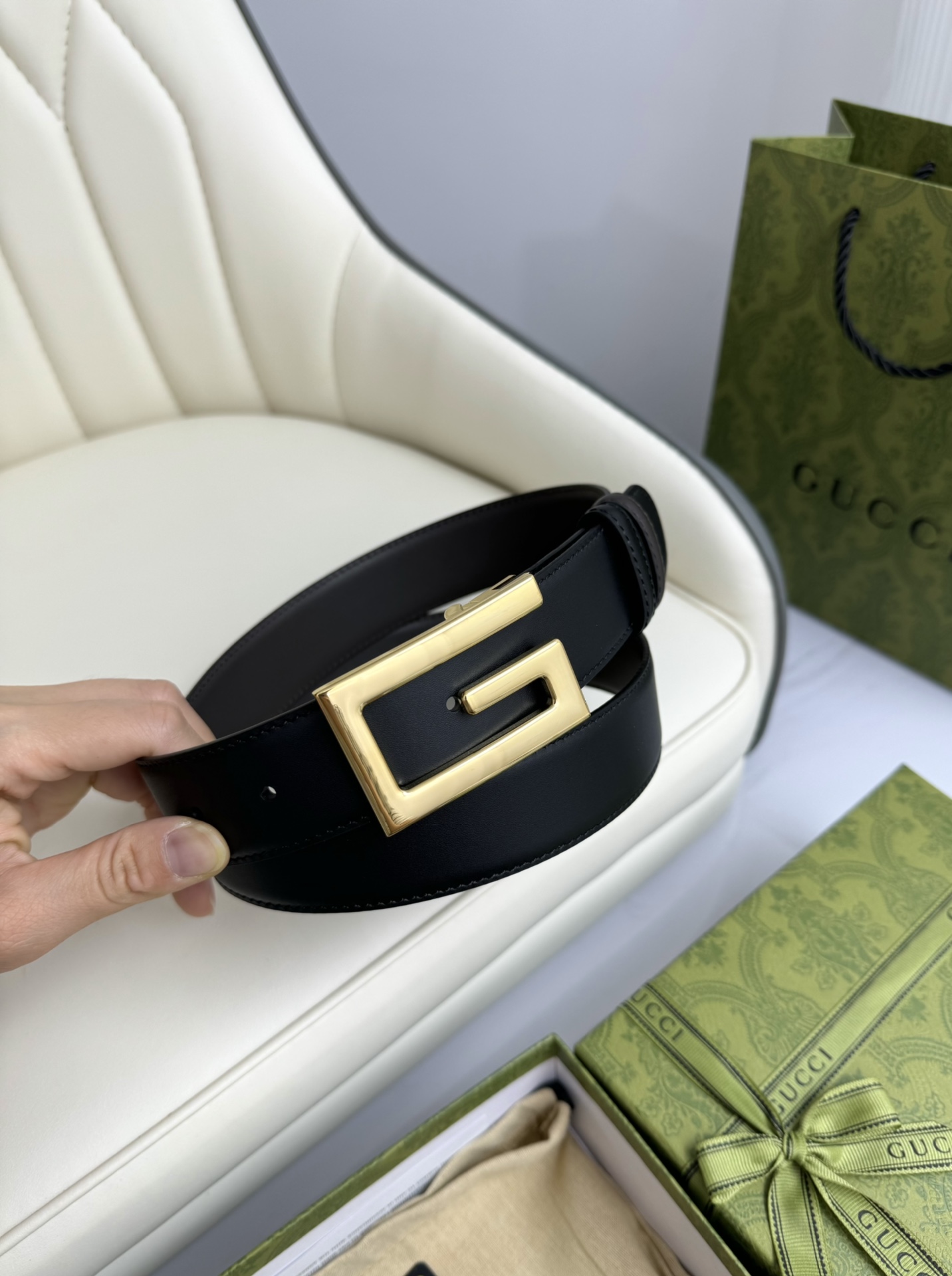 Gucci Leather Belts 1:1 Mirror Version