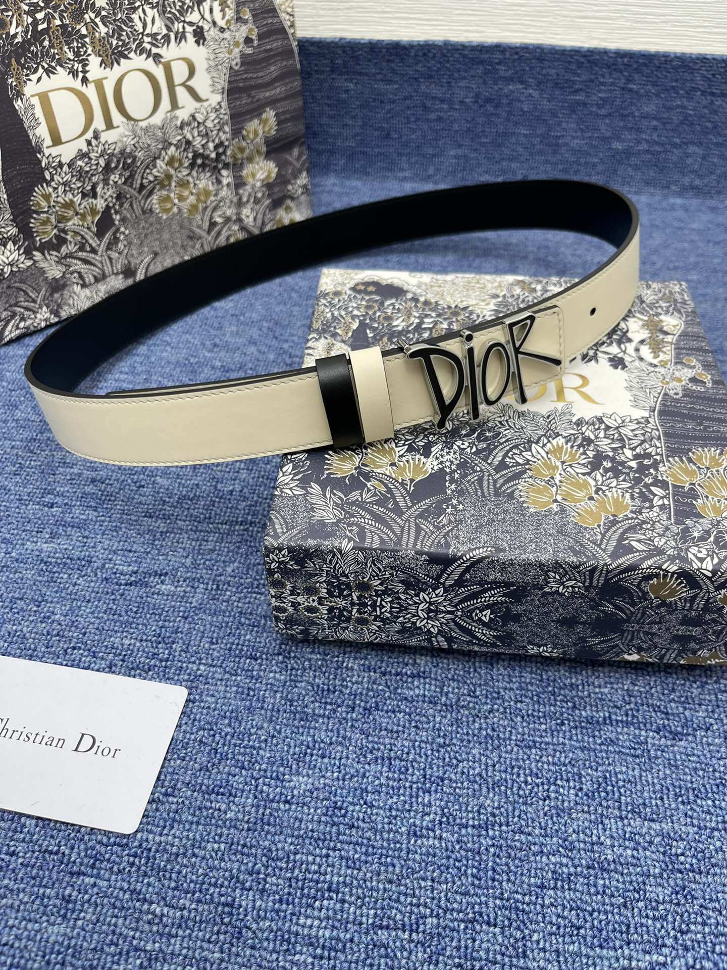 Dior Leather Belts 1:1 Mirror Version