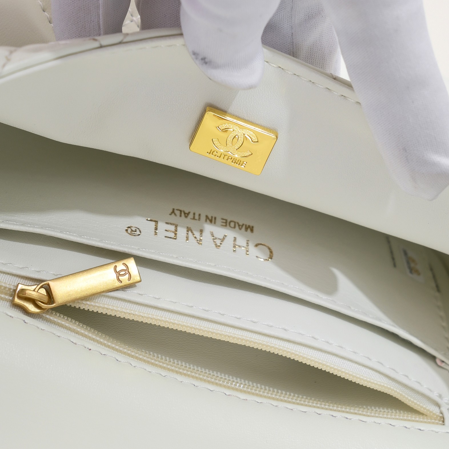 Chanel 22B Mini CF Handle Shoulder Bag Handbag