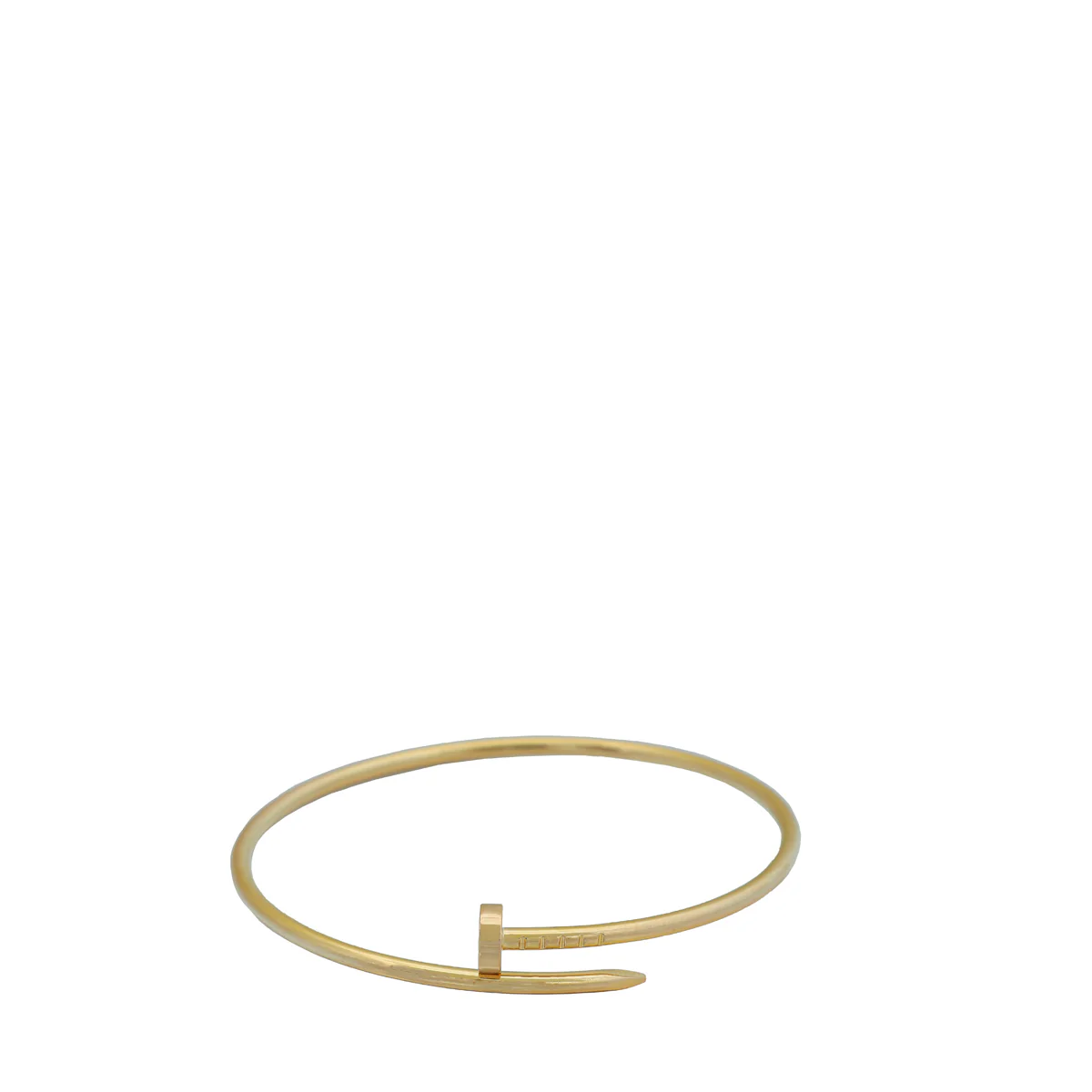 Cartier 18K Pink Gold Small Model Juste Un Clou Bracelet 18