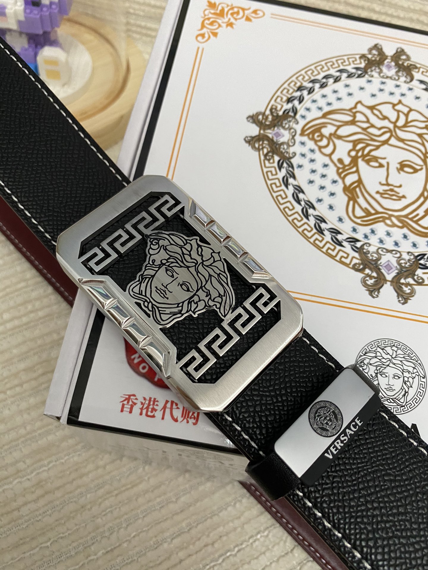 Versace Leather Belts 1:1 Mirror Version