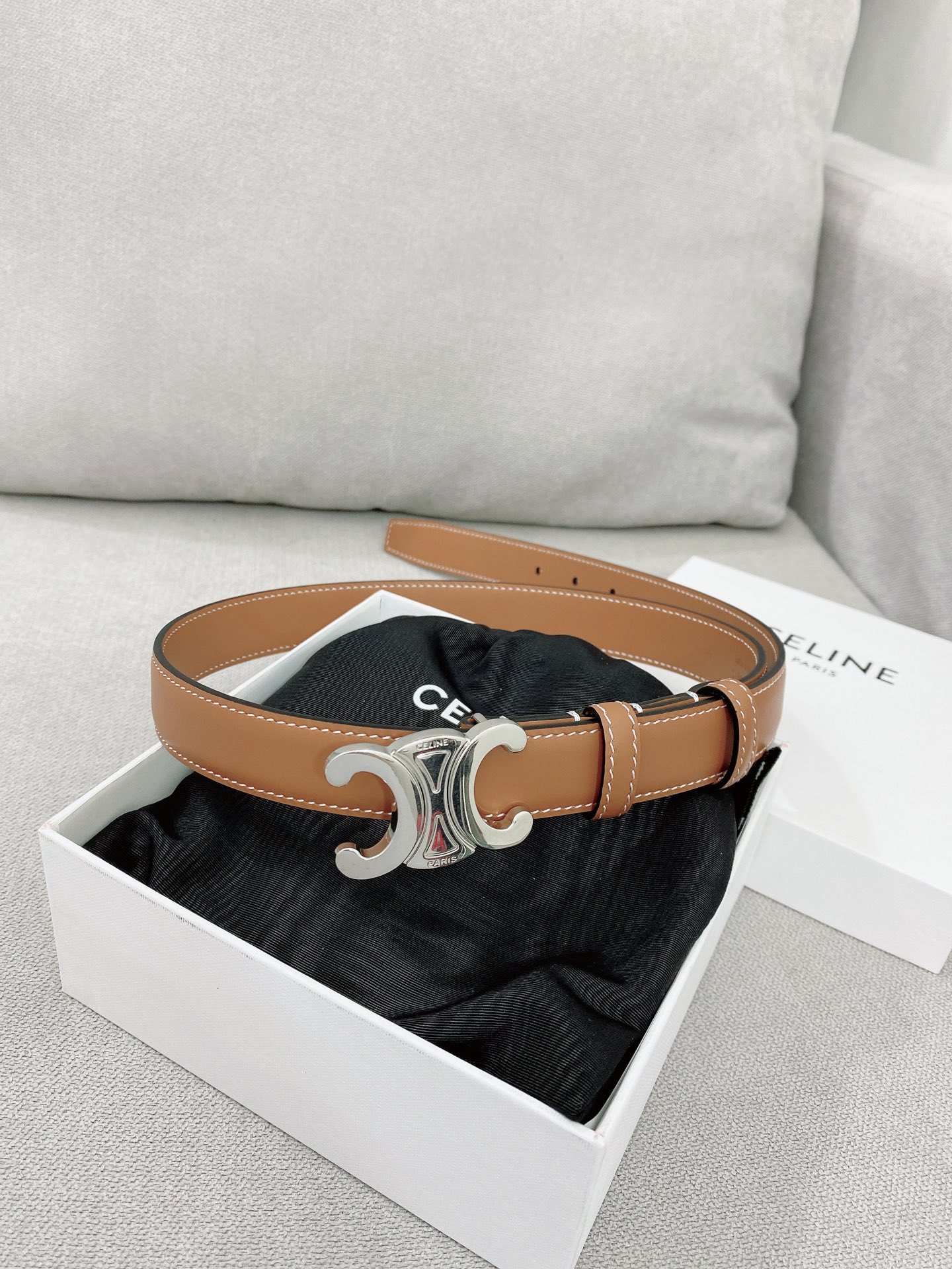 Celine Leather Belts 1:1 Mirror Version