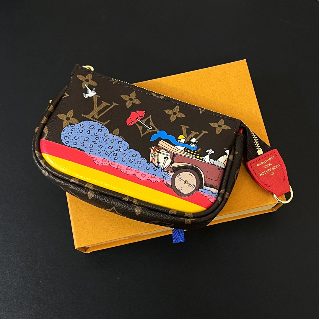 Louis Vuitton Multi Pochette Accessories Mini Bag Purse