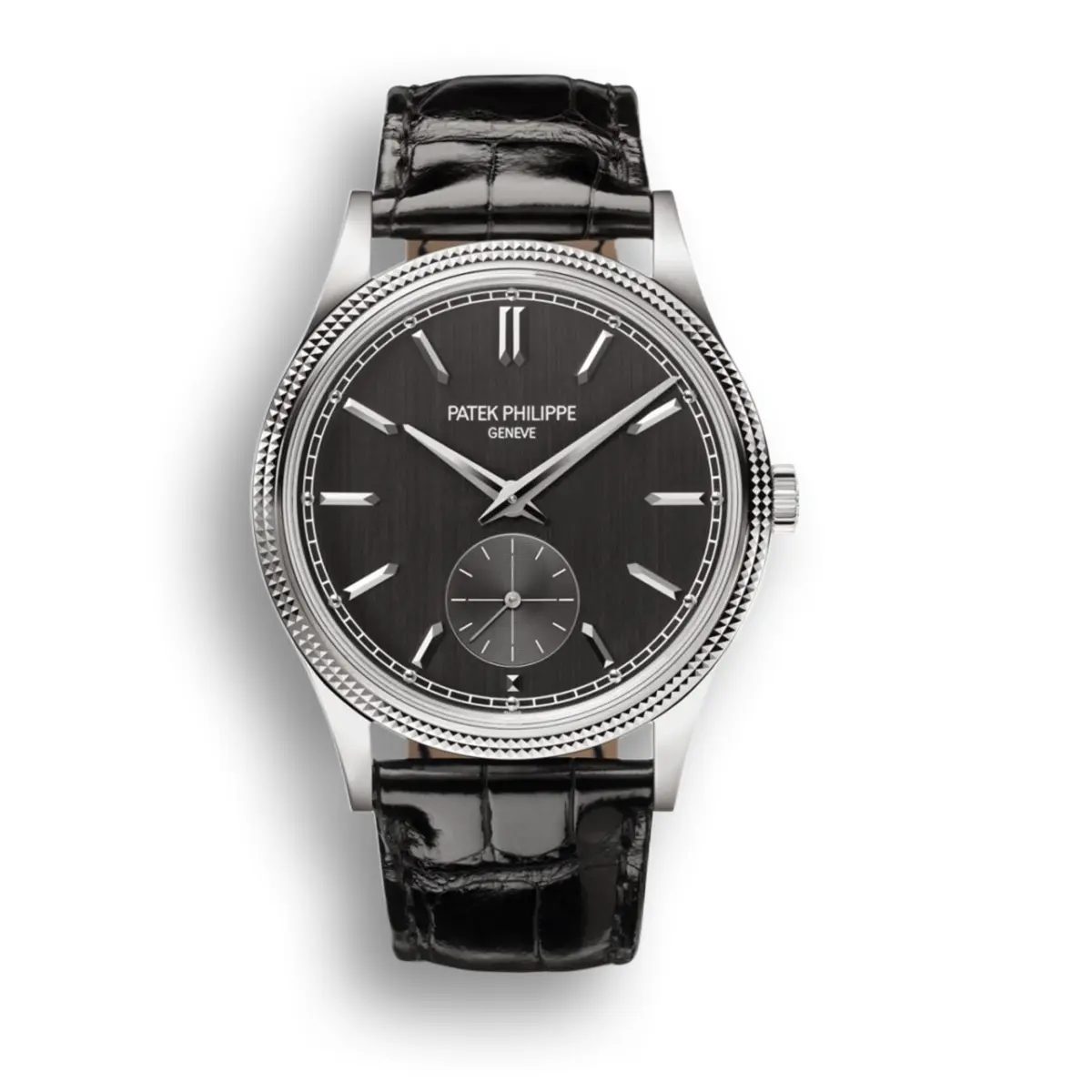 Calatrava 6119G-001  39 mm,White gold,