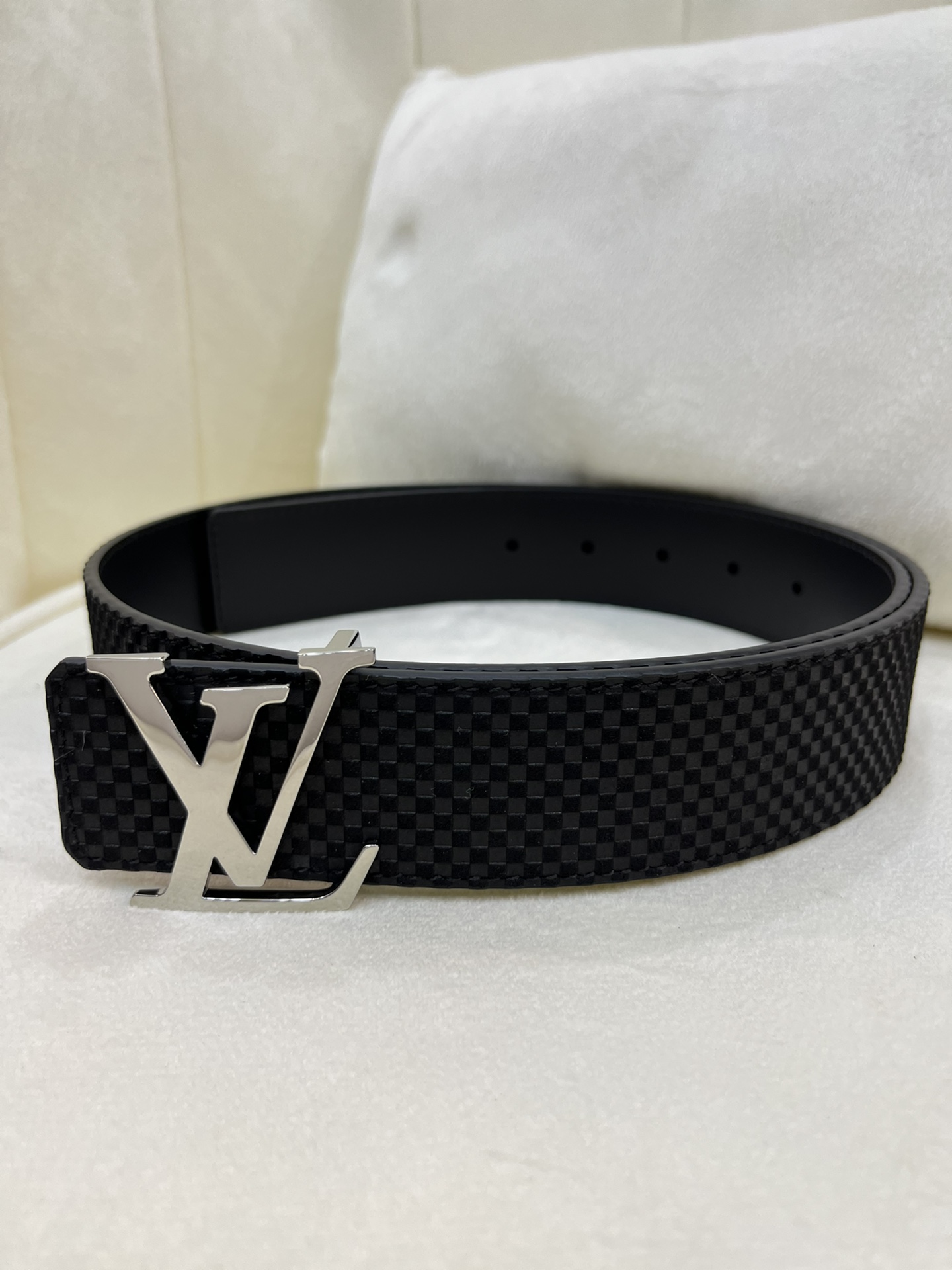 Louis Vuitton LV Leather Belts 1:1 Mirror Version