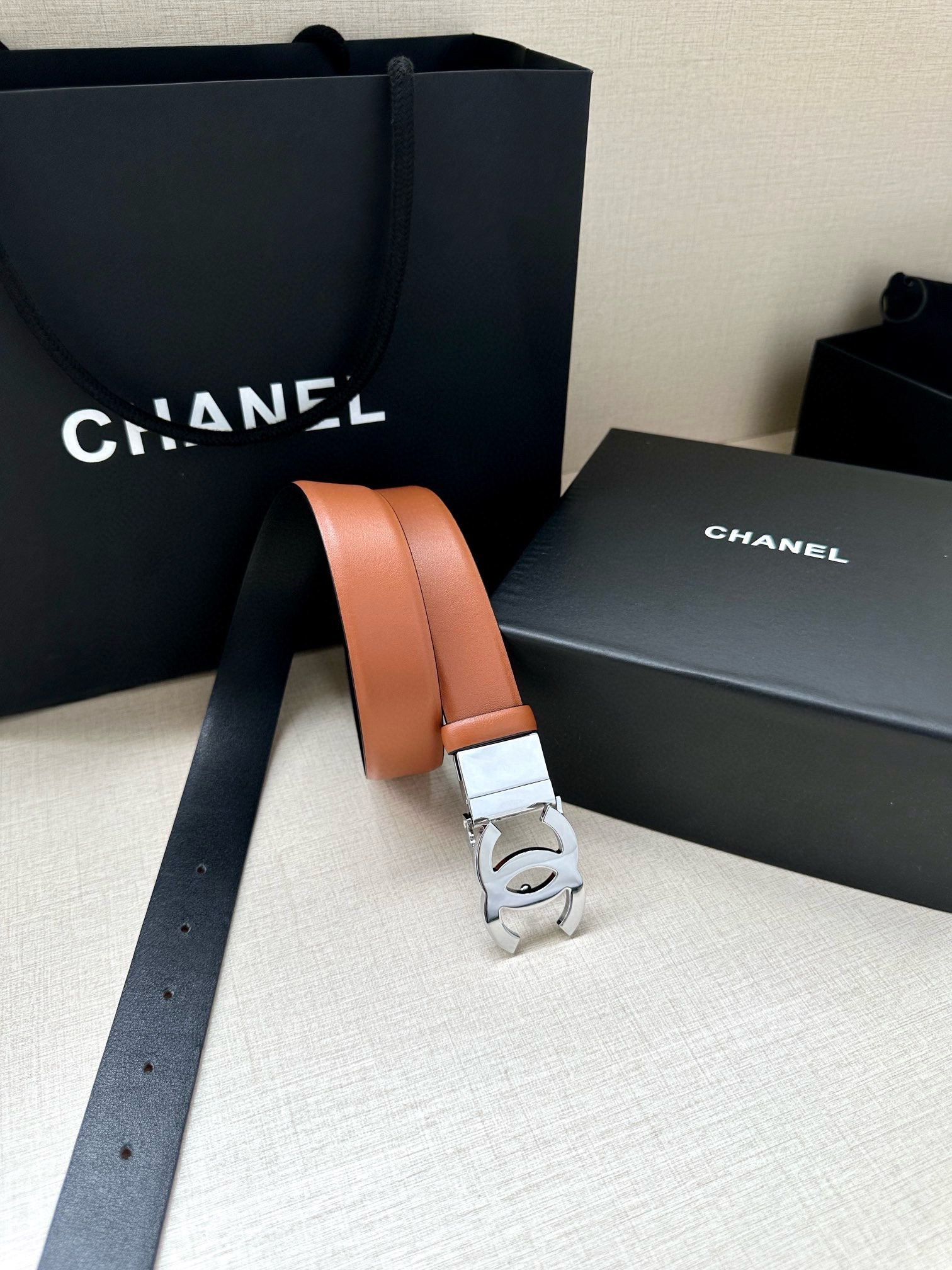 Chanel Leather Belts 1:1 Mirror Version