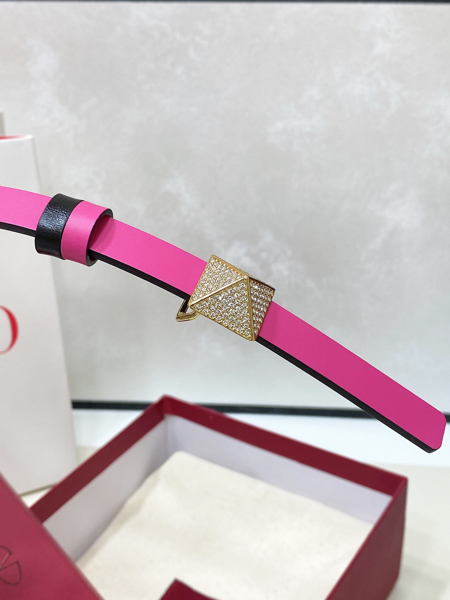 Valentino Leather Belts 1:1 Mirror Version