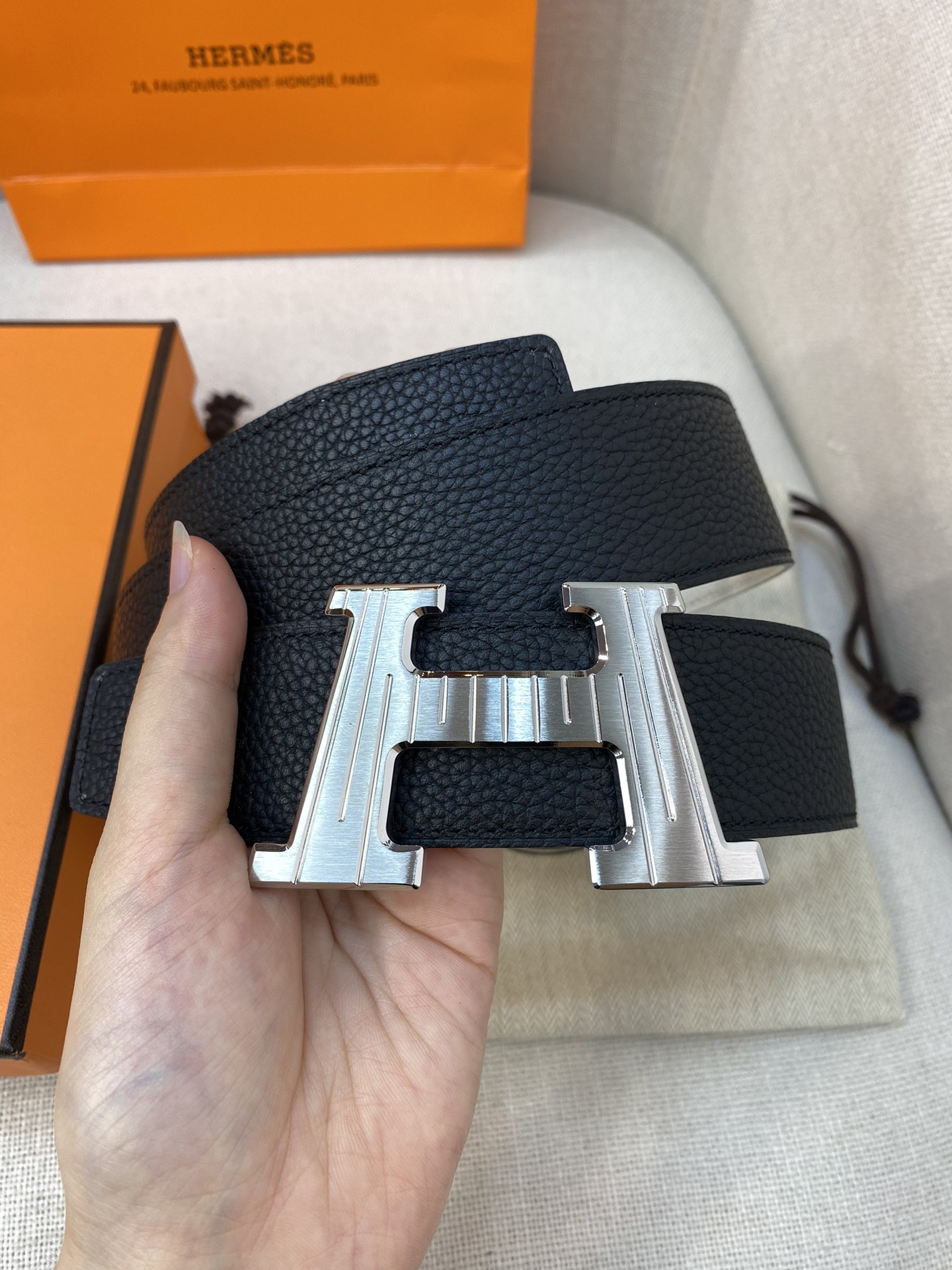 Hermes Leather Belts 1:1 Mirror Version