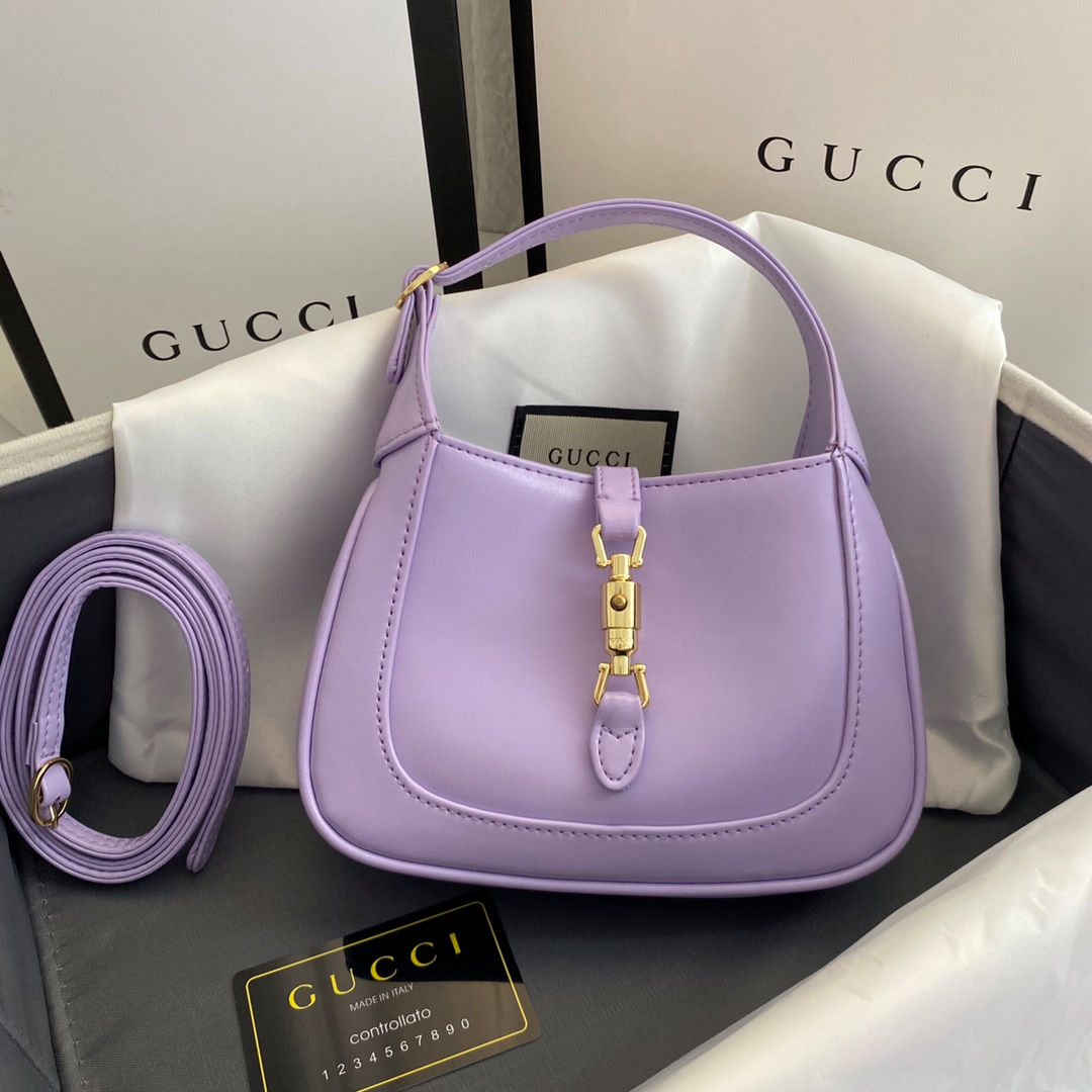 Gucci Jackie 1961 Half Moon Shoulder Bag(Replica)