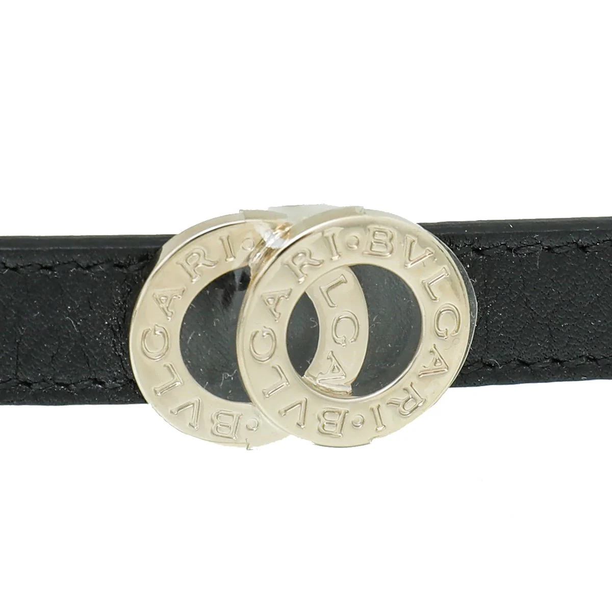 Bvlgari Black Bvlgari Double Coiled Bracelet