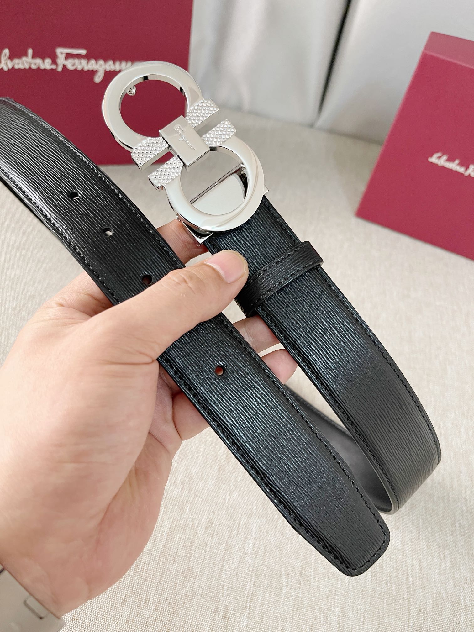 Ferrgamo Leather Belts 1:1 Mirror Version