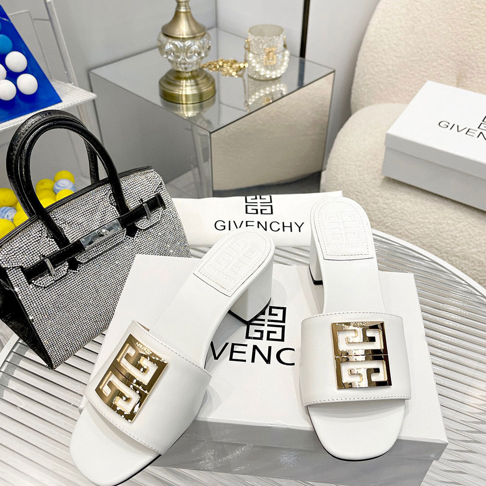 Givenchy Leather Fashion Muggles  Slide Sandal(Replica)