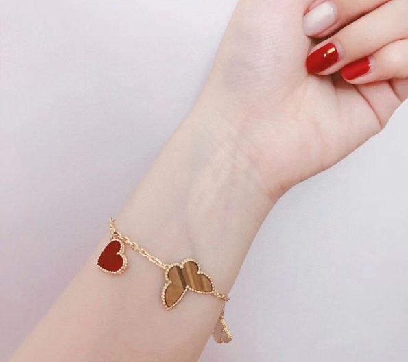 Van Cleef Lucky Bracelet Dupe, Four Motif