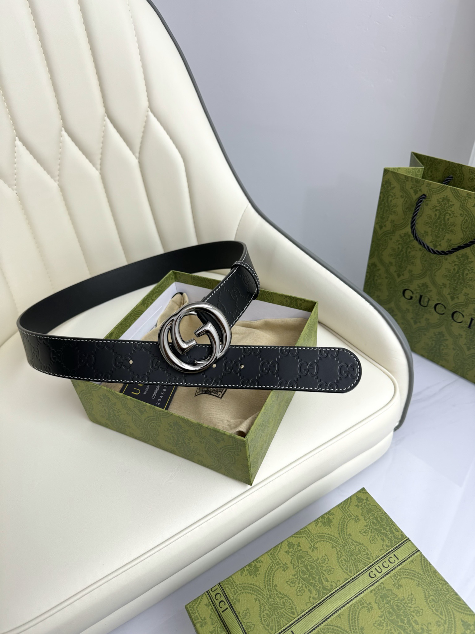 Gucci Leather Belts 1:1 Mirror Version