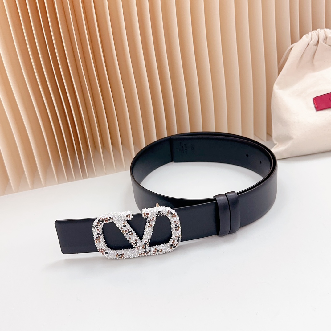 Valentino Leather Belts 1:1 Mirror Version