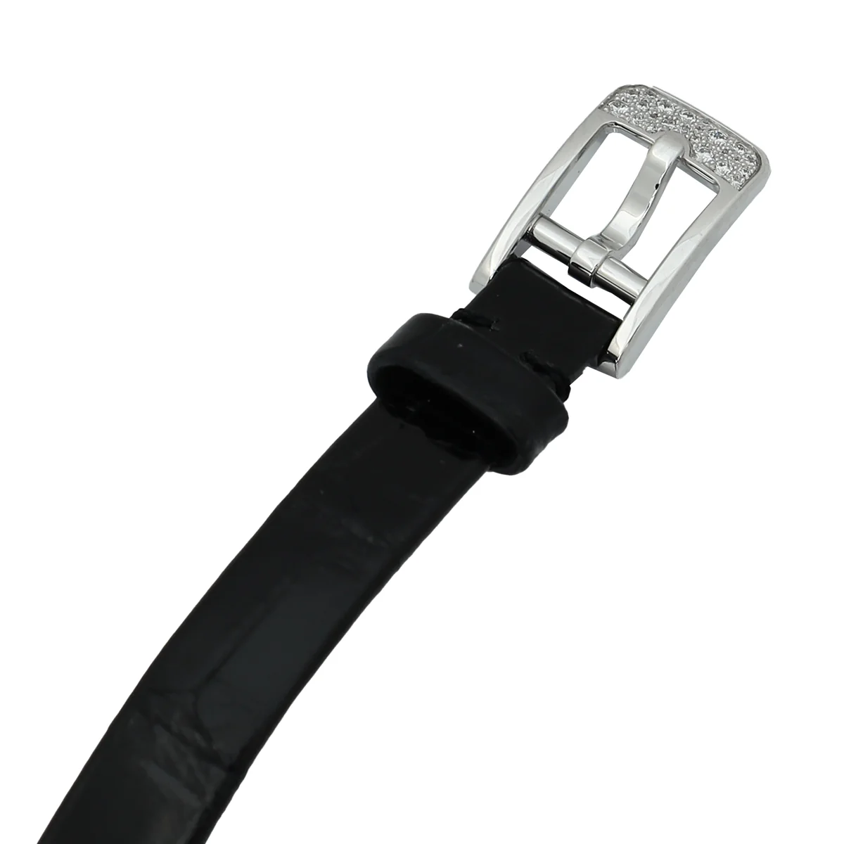 Van Cleef & Arpels 18K White Gold Diamond Sweet Alhambra Watch