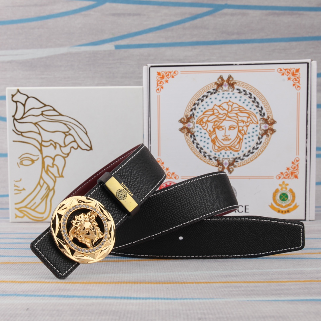 Versace Leather Belts 1:1 Mirror Version