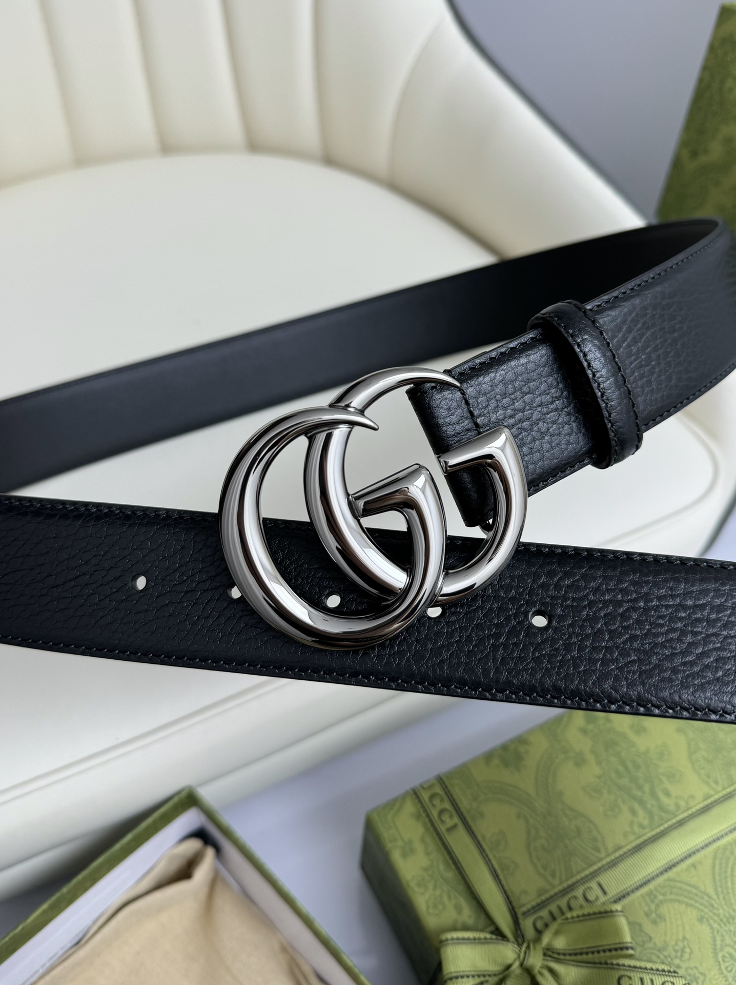 Gucci Leather Belts 1:1 Mirror Version