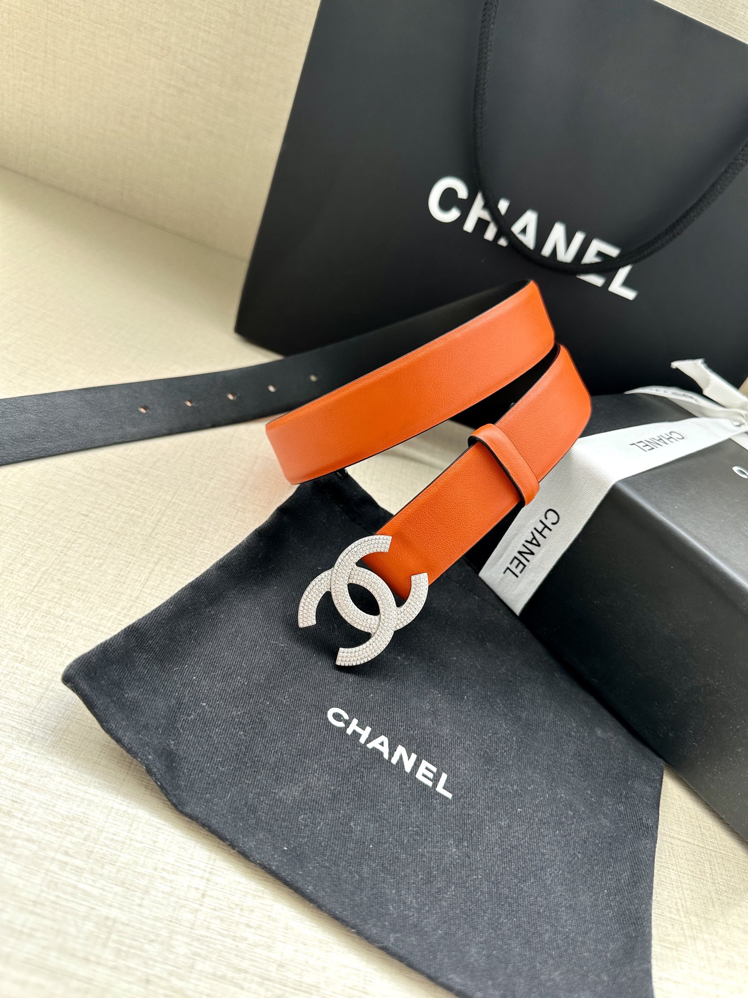 Chanel Leather Belts 1:1 Mirror Version