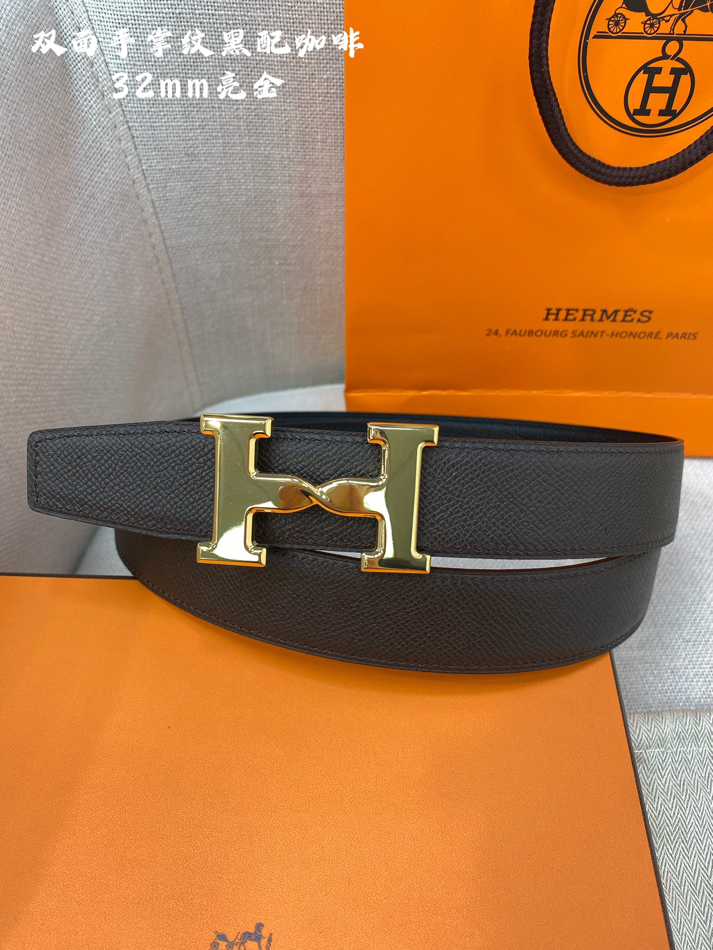 Hermes Leather Belts 1:1 Mirror Version