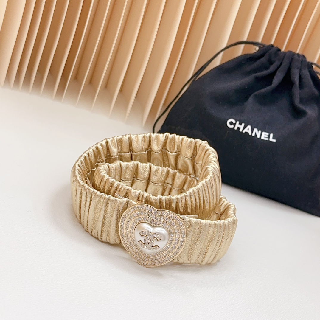 Chanel Leather Belts 1:1 Mirror Version